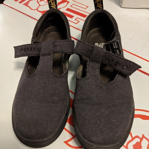 doc martens canvas mary janes